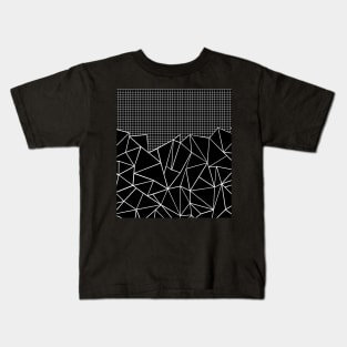 Ab Grid Black Kids T-Shirt